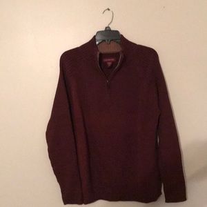 Men’s Burgundy Sweater Size Large (42-44)